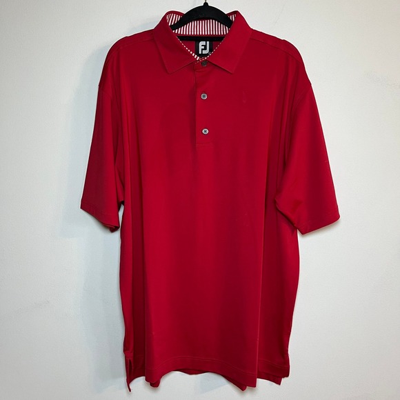 FootJoy Lot of 5 Mens Golf Polo Shirts Size Large Short Sleeve Collar **FLAWS** - Picture 11 of 16